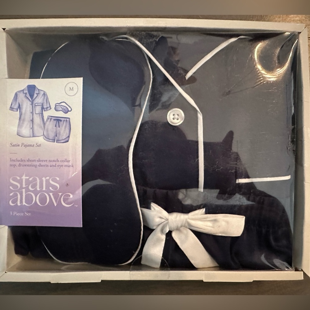 Stars Above Satin PJ set- NWT